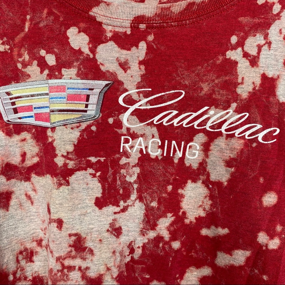 Cadillac Reverse Tie Dye Short Sleeve Racing Tee - Picture 4 of 8